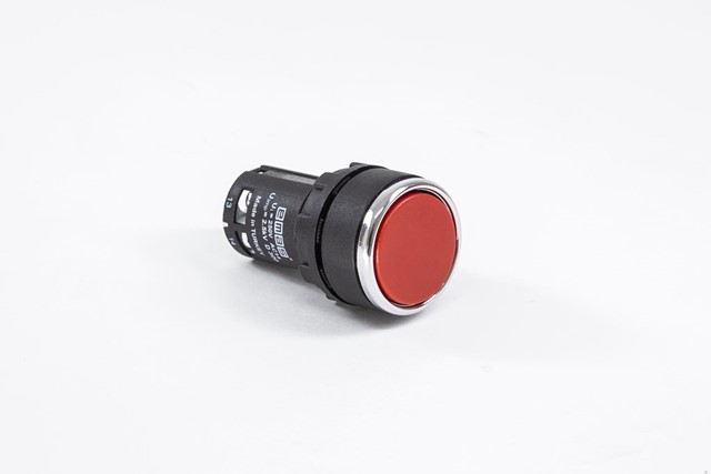 MB Series Plastic 1NO Spring Flush Red 22 mm Control Unit